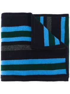 Pringle Of Scotland striped knitted scarf