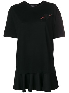 Valentino футболка с отделкой
