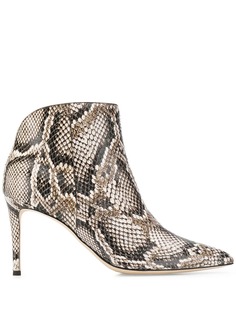 Giuseppe Zanotti ботильоны Tysha с тиснением под змеиную кожу