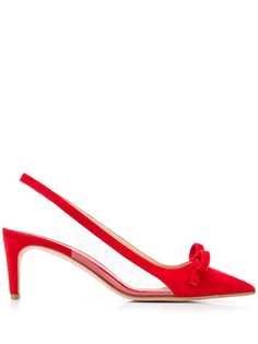 Red Valentino туфли Sandie с ремешком на пятке