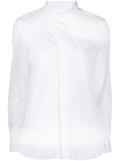 Saint Laurent рубашка с маленьким воротником