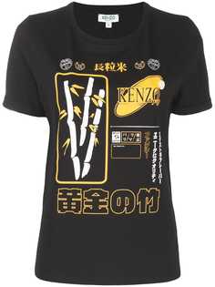Kenzo футболка с графичным принтом
