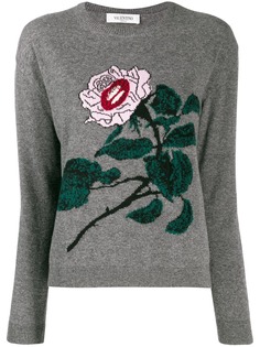 Valentino свитер с вышивкой