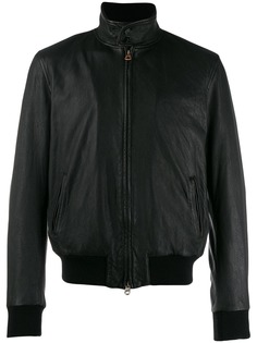Stewart leather bomber jacket