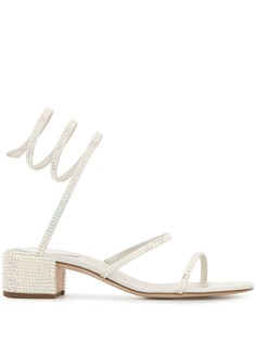 René Caovilla босоножки Cleo Strass 40