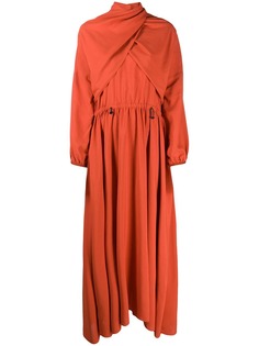 Kenzo pleated maxi dress