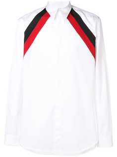 Givenchy рубашка с полосками на плечах