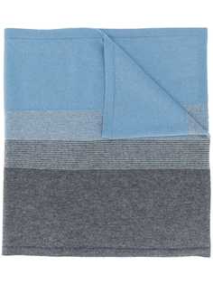 D.Exterior two tone scarf