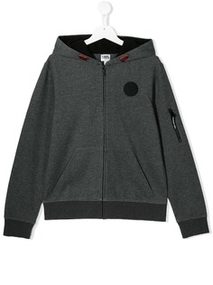 Karl Lagerfeld Kids zipped hoodie
