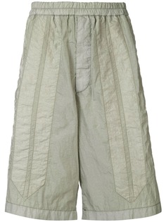 Jil Sander шорты с декоративной строчкой