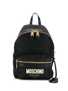 Moschino рюкзак с металлическим логотипом