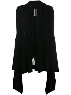 Rick Owens длинный кардиган с запахом
