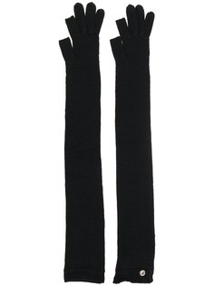 Rick Owens перчатки фактурной вязки