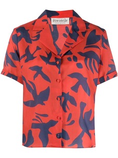 Être Cécile рубашка с принтом