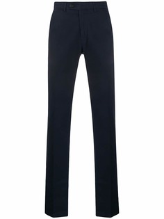 Canali строгие брюки прямого кроя