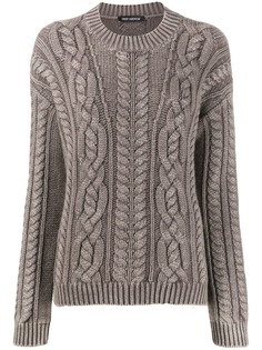 Iris Von Arnim кашемировый свитер фактурной вязки