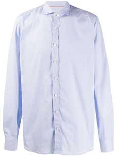 Hackett однотонная рубашка