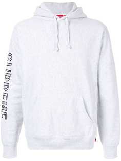 Supreme худи с вышивкой