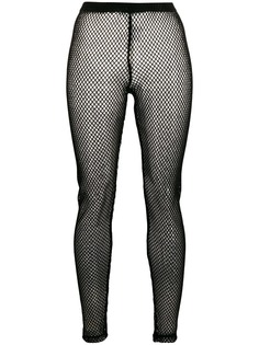 Comme Des Garçons fishnet leggings