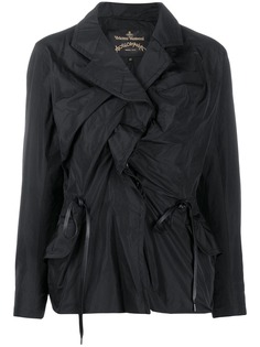 Vivienne Westwood Anglomania ruched front jacket