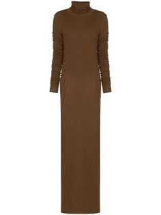 Lemaire roll-neck maxi dress