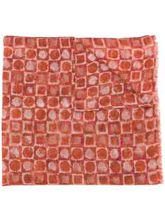 Kiton fringed cashmere scarf