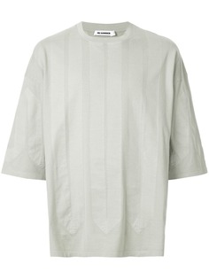 Jil Sander трикотажная футболка оверсайз
