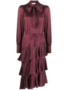 Zimmermann asymmetric ruffled dress