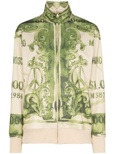 Moschino bank note print sweatshirt