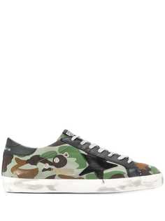 Golden Goose Superstar camouflage sneakers