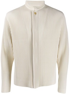 Homme Plissé Issey Miyake pleated shirt jacket