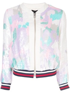 Cynthia Rowley Naomi embellished bomber jacket