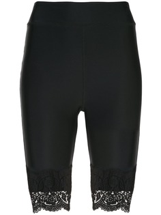 Cynthia Rowley Ives Lace Trim Biker Short