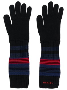 Sonia Rykiel stripe detail gloves