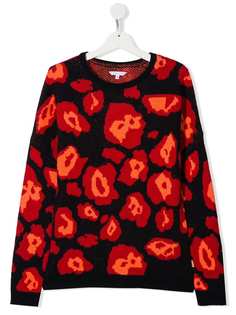 Little Marc Jacobs TEEN abstract print jumper