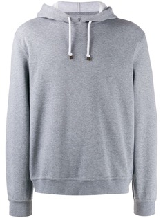 Brunello Cucinelli regular fit hooded sweatshirt