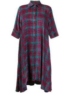 Ultràchic check print shirt dress