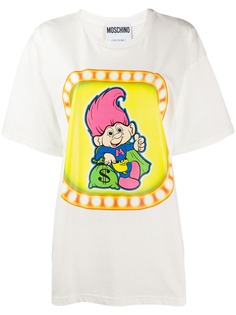 Moschino футболка с принтом