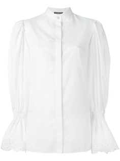 Alexander McQueen блузка с объемными рукавами