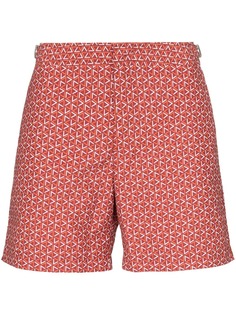 Orlebar Brown Bulldog Garda print swim shorts