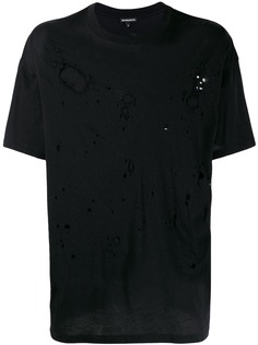 Ann Demeulemeester oversized destroyed T-shirt