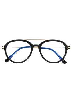 Tom Ford Eyewear очки в круглой оправе