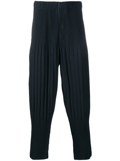 Homme Plissé Issey Miyake зауженные плиссированные брюки