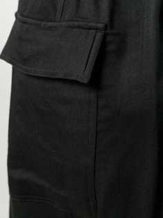 Rick Owens брюки с низким шаговым швом