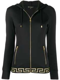 Versace Greek Key hooded jacket