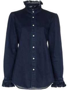 Eve Denim джинсовая рубашка с оборками