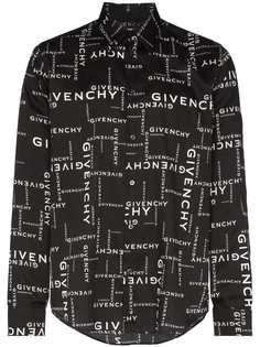Givenchy рубашка с логотипом