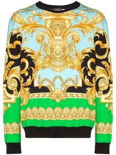 Versace толстовка с принтом Baroque