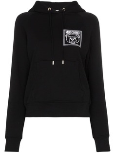 Moschino худи Teddy Bear с вышивкой