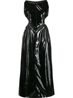 Maison Margiela платье из ПВХ с вырезом халтер